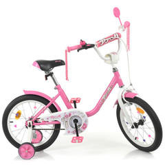 Купить Велосипед детский PROF1 16д. Y1681-1, Ballerina, с корзинкой