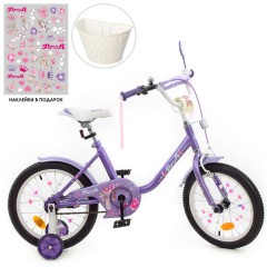 Купить Велосипед детский PROF1 18д. Y1883-1 Ballerina, с корзинкой