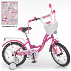 Купить Велосипед детский PROF1 18д. Y1826-1 Butterfly, с корзинкой