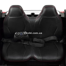 Детский электромобиль M 4170 EBLR-3 (24V)-2, двухместный, с крышей , красный фото 33
