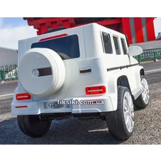 Детский электромобиль JJ 2077 EBLR-1 Mercedes, мягкое сиденье , белый фото 33