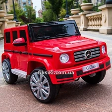 Детский электромобиль JJ 2077 EBLR-3 Mercedes, мягкое сиденье , красный фото 33