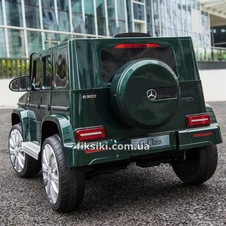 Детский электромобиль JJ 2077 EBLR-5 Mercedes, мягкое сиденье , зеленый фото 11