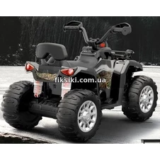 Детский квадроцикл JS 009 EL-2, мягкое сиденье , черный фото 33