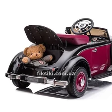 Детский электромобиль JE 1005 EBLR-3 (24V), Audi, мягкое сиденье , красный фото 88
