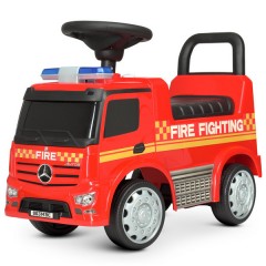 Купить Детская каталка-толокар 657-3 Mercedes, пожарная