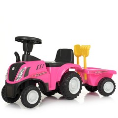 Купить Детская каталка-толокар 658 T-8 трактор, с прицепом