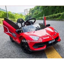 Детский электромобиль M 4787 EBLR-3 Lamborghini, кожаное сиденье фото 11