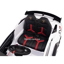 Детский электромобиль M 4788 EBLR-1 (24V) Lamborghini, мягкие колеса , белый фото 16