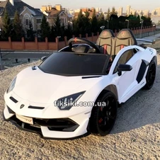 Детский электромобиль M 4788 EBLR-1 (24V) Lamborghini, мягкие колеса , белый фото 66