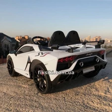 Детский электромобиль M 4788 EBLR-1 (24V) Lamborghini, мягкие колеса , белый фото 77