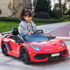 Детский электромобиль M 4788 EBLR-3 (24V) Lamborghini, мягкие колеса , красный фото 55