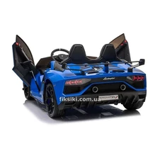 Детский электромобиль M 4788 EBLR-4 (24V) Lamborghini, мягкие колеса , синий фото 44