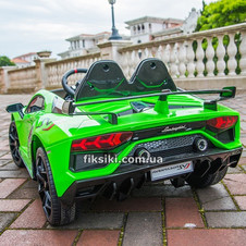 Детский электромобиль M 4788 EBLR-5 (24V) Lamborghini, мягкие колеса , зеленый фото 11