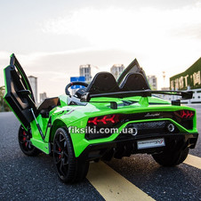Детский электромобиль M 4788 EBLR-5 (24V) Lamborghini, мягкие колеса , зеленый фото 55