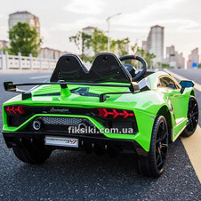 Детский электромобиль M 4788 EBLR-5 (24V) Lamborghini, мягкие колеса , зеленый фото 77