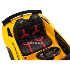 Детский электромобиль M 4788 EBLR-6 (24V) Lamborghini, мягкие колеса , желтый фото 13