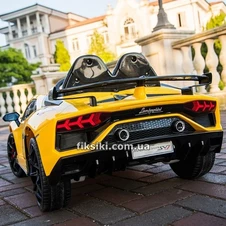 Детский электромобиль M 4788 EBLR-6 (24V) Lamborghini, мягкие колеса , желтый фото 44