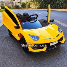 Детский электромобиль M 4788 EBLR-6 (24V) Lamborghini, мягкие колеса , желтый фото 77