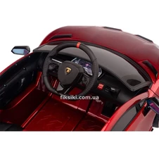 Детский электромобиль M 4788 EBLRS-3 (24V) Lamborghini, автопокраска , красный фото 66