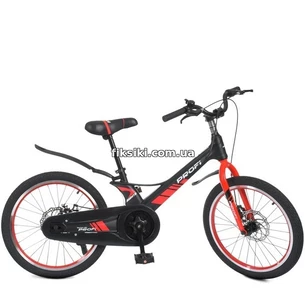 Детский велосипед PROF1 20д. LMG20235, Hunter, черно-красный | Дитячий велосипед PROF1 20д. LMG20235