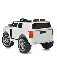 Детский электромобиль M 4836 EBLR-1 Range Rover, мягкое сиденье , белый фото 32