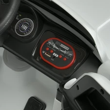 Детский электромобиль M 4836 EBLR-1 Range Rover, мягкое сиденье , белый фото 18