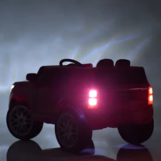 Детский электромобиль M 4836 EBLR-3 Range Rover, мягкое сиденье , красный фото 13