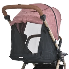 Детская коляска ME 1053G DYNAMIC PRO Special Pink, розовая фото 25