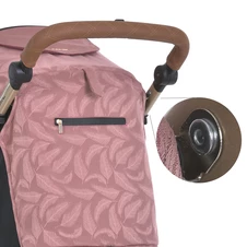 Детская коляска ME 1053G DYNAMIC PRO Special Pink, розовая фото 99