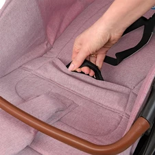 Коляска детская ME 1071-1 GALLANT v.2 Mauve Rose El Camino, прогулочная , розовая фото 16