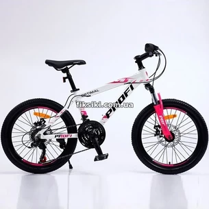 Спортивный велосипед 20д. G20OPTIMAL A20.5, бело-розовый