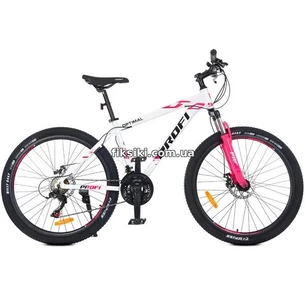 Велосипед 26д. G26OPTIMAL A26.5, бело-розовый