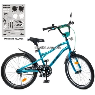 Велосипед детский PROF1 20д. Y20253 S-1, Urban, бирюзовый