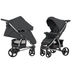 Кликните для увеличения изображения Купить Коляска прогулочная CARRELLO Vista CRL-8505 Serious Grey, дождевик