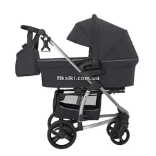 Коляска универсальная Carrello Vista CRL-6501/1 (2in1) Serious Grey , серая фото 11