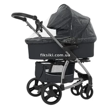 Коляска универсальная Carrello Vista CRL-6501/1 (2in1) Serious Grey , серая фото 33