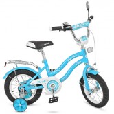 Детский велосипед PROF1 14д. L1494, Star, голубой