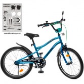 Детский велосипед PROF1 20д. Y20253S, Urban, бирюзовый