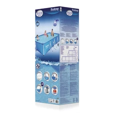 Каркасный бассейн Bestway 56424, 400 х 211 х 81 см., с фильтр-насосом фото 44
