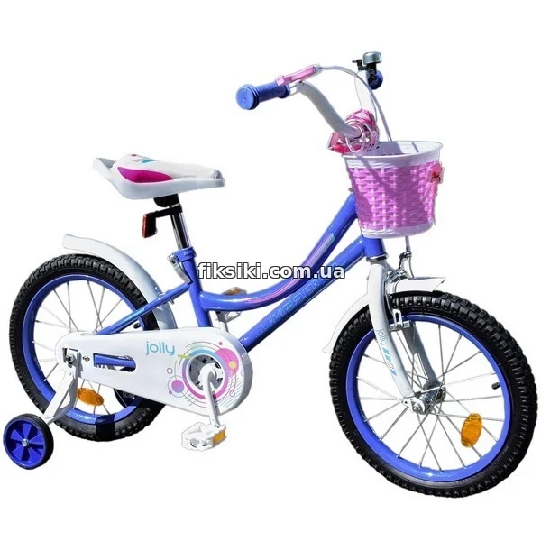 Велосипед дитячий 12 д. 211209, Like2bike Jolly, бузковий - Купити