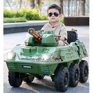 Детский электромобиль M 4862 BR-5, танк, пульт управления | Дитячий електромобіль M 4862 BR-5