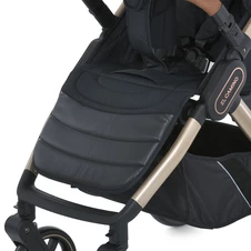 Детская коляска ME 1053G DYNAMIC PRO Special Black , черная фото 57