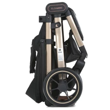Детская коляска ME 1053G DYNAMIC PRO Special Black , черная фото 20