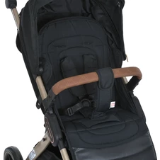 Детская коляска ME 1053G DYNAMIC PRO Special Black , черная фото 32