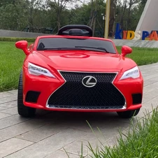 Детский электромобиль M 4824 EBLR-3 Lexus, мягкое сиденье , красный фото 11