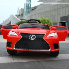 Детский электромобиль M 4824 EBLR-3 Lexus, мягкое сиденье , красный фото 55