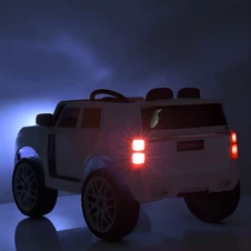 Детский электромобиль M 4837 EBLR-1, Nissan, мягкое сиденье , белый фото 88