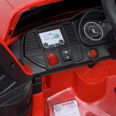 Детский электромобиль M 4837 EBLR-3, Nissan, мягкое сиденье , красный фото 32