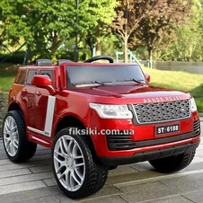 Детский электромобиль M 4836 EBLRS-2, Range Rover, автопокраска , черный фото 11